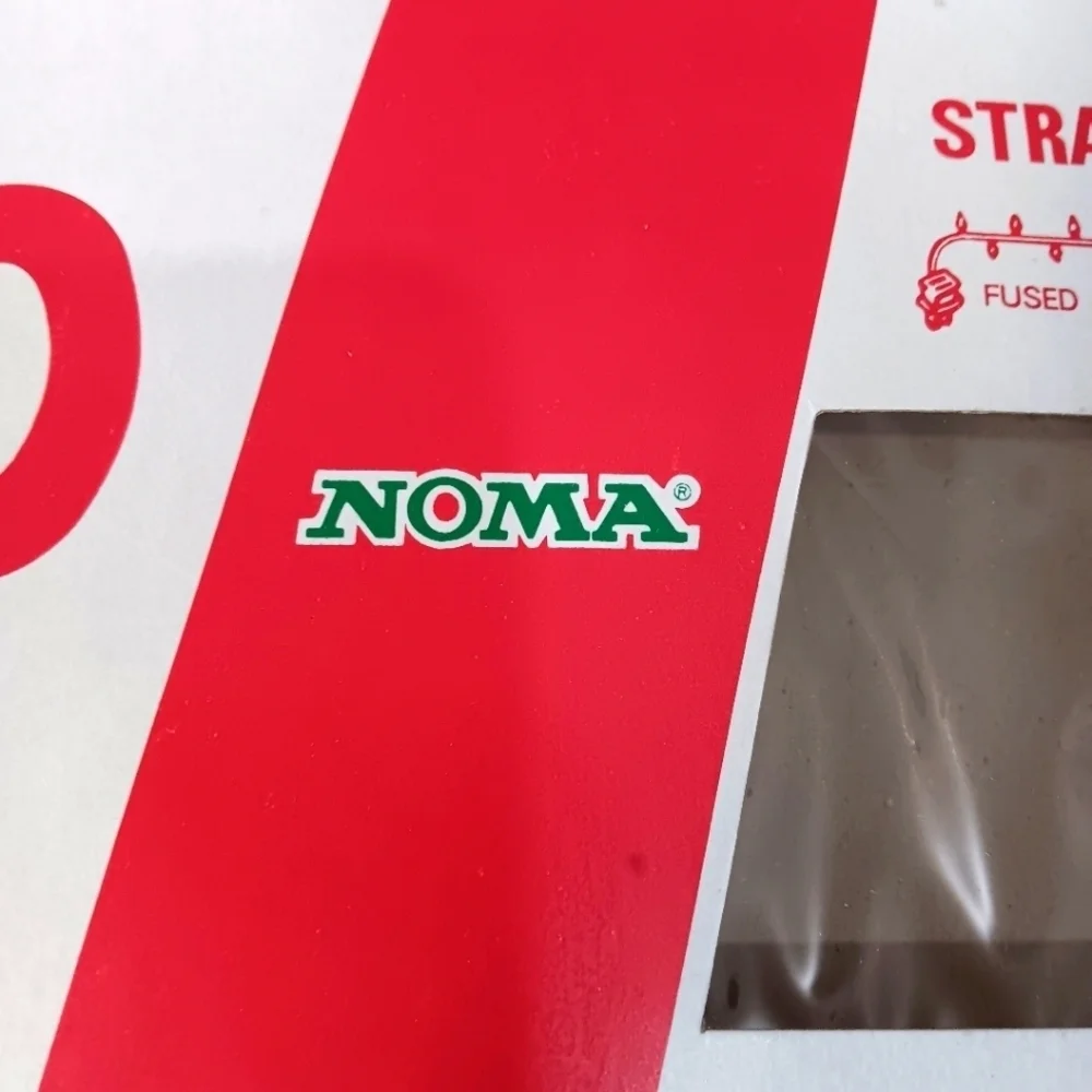 VTG NOMA Christmas Light Reflector Box Nomie Spirit of Festivity Cardboard 11